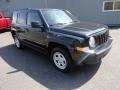 2011 Brilliant Black Crystal Pearl Jeep Patriot Sport 4x4  photo #2