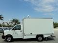White - Savana Cutaway 3500 Commercial Moving Truck Photo No. 14