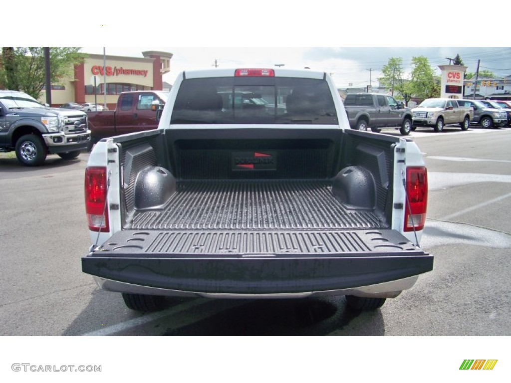 2012 Ram 1500 SLT Quad Cab 4x4 - Bright White / Light Pebble Beige/Bark Brown photo #21