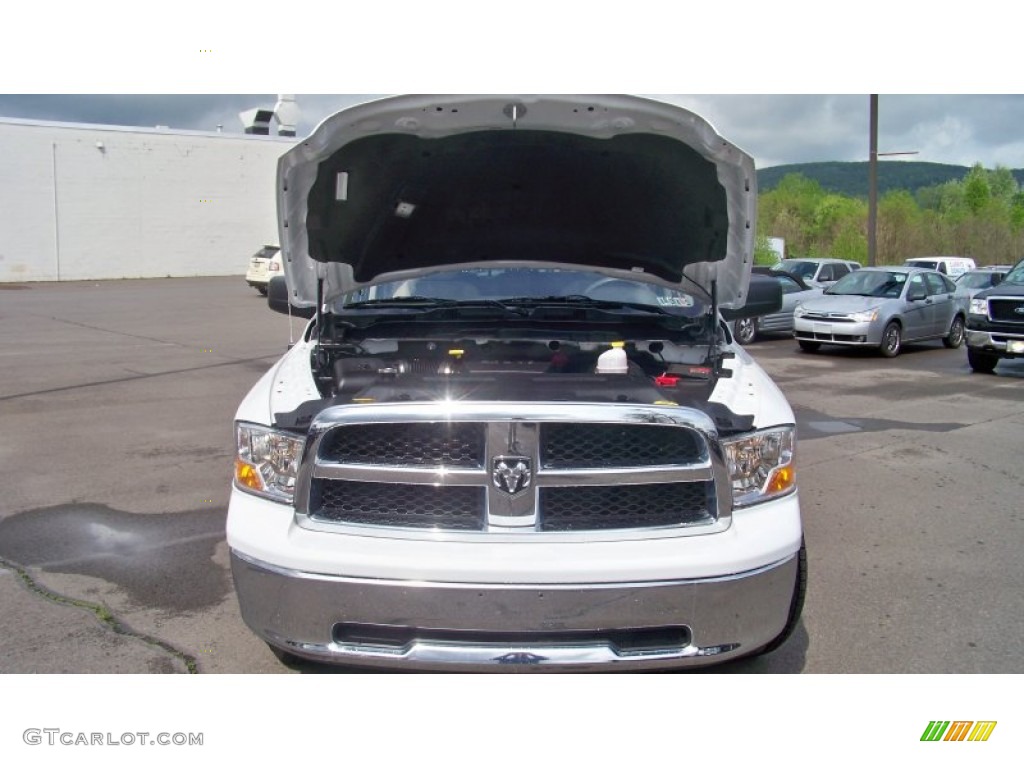 2012 Ram 1500 SLT Quad Cab 4x4 - Bright White / Light Pebble Beige/Bark Brown photo #23