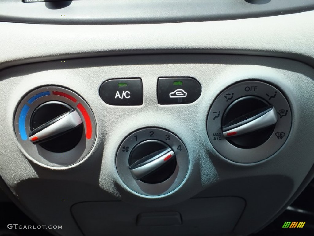 2008 Accent GLS Sedan - Charcoal Gray / Gray photo #36