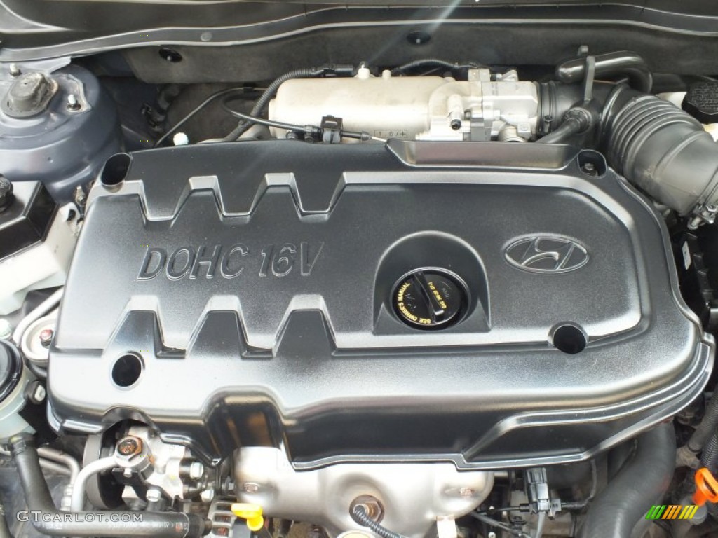 2008 Accent GLS Sedan - Charcoal Gray / Gray photo #50