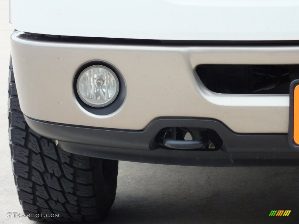 2006 F150 Lariat SuperCrew 4x4 - Oxford White / Tan photo #11
