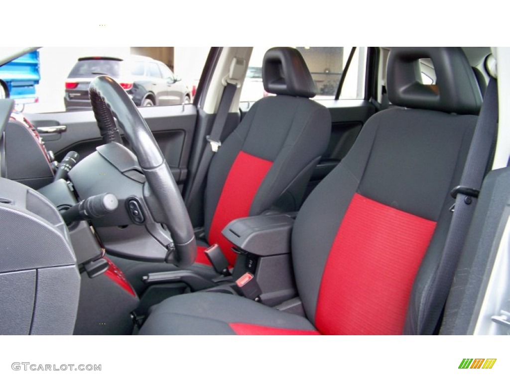 Dark Slate Gray/Red Interior 2008 Dodge Caliber R/T AWD Photo #64943983