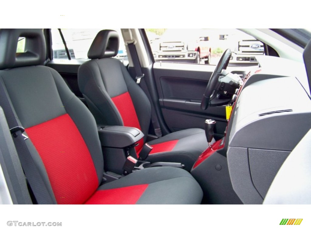 Dark Slate Gray/Red Interior 2008 Dodge Caliber R/T AWD Photo #64944070