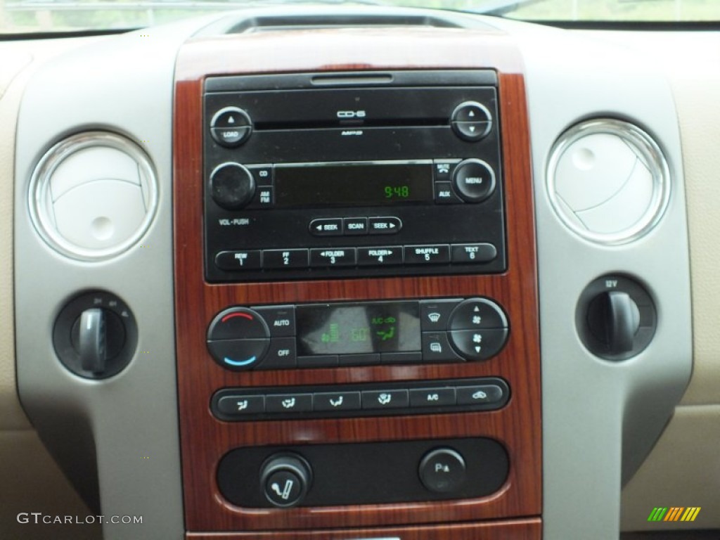 2006 F150 Lariat SuperCrew 4x4 - Oxford White / Tan photo #38