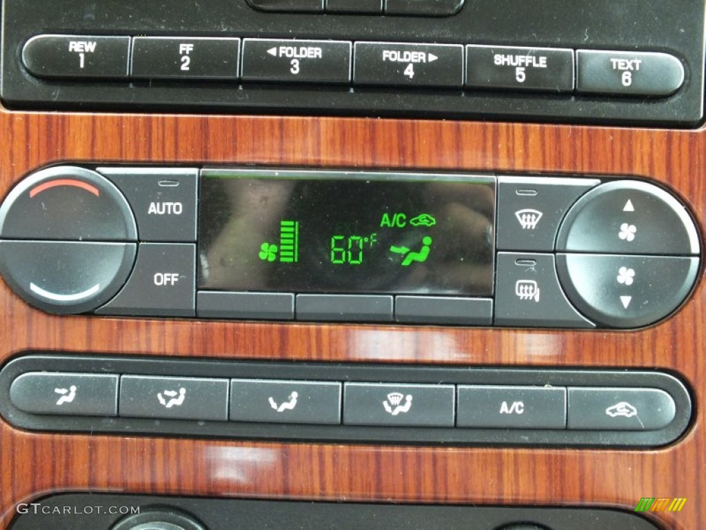 2006 F150 Lariat SuperCrew 4x4 - Oxford White / Tan photo #40
