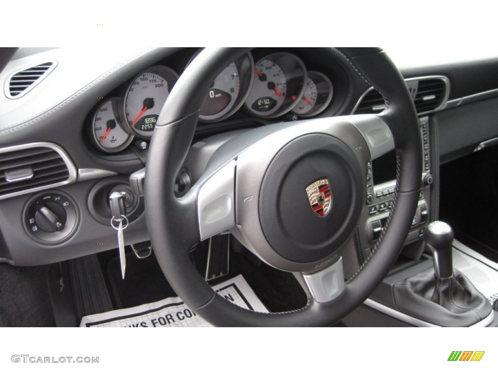 2008 911 Carrera 4S Coupe - Black / Black photo #13