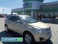 2010 Gold Mist Metallic Chevrolet Equinox LT AWD  photo #1