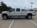 2012 White Platinum Metallic Tri-Coat Ford F350 Super Duty Lariat Crew Cab 4x4  photo #8