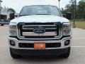 2012 White Platinum Metallic Tri-Coat Ford F350 Super Duty Lariat Crew Cab 4x4  photo #10