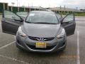 2012 Harbor Gray Metallic Hyundai Elantra GLS  photo #1