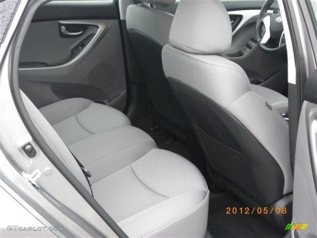 2012 Elantra GLS - Harbor Gray Metallic / Gray photo #5