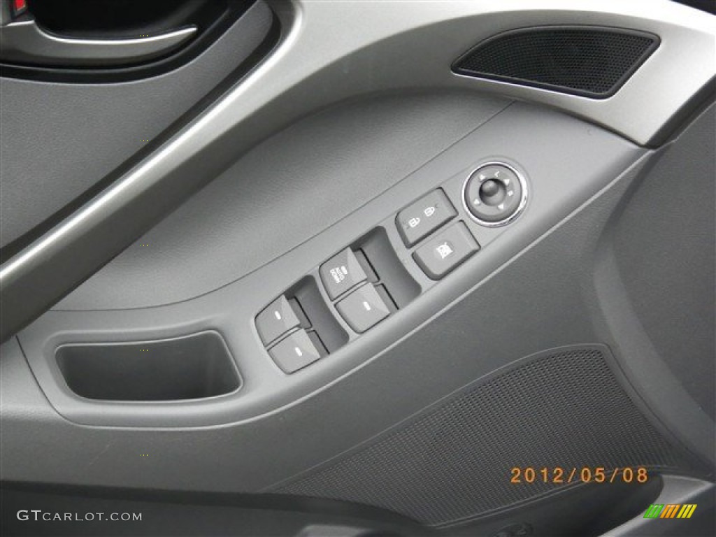 2012 Elantra GLS - Harbor Gray Metallic / Gray photo #14