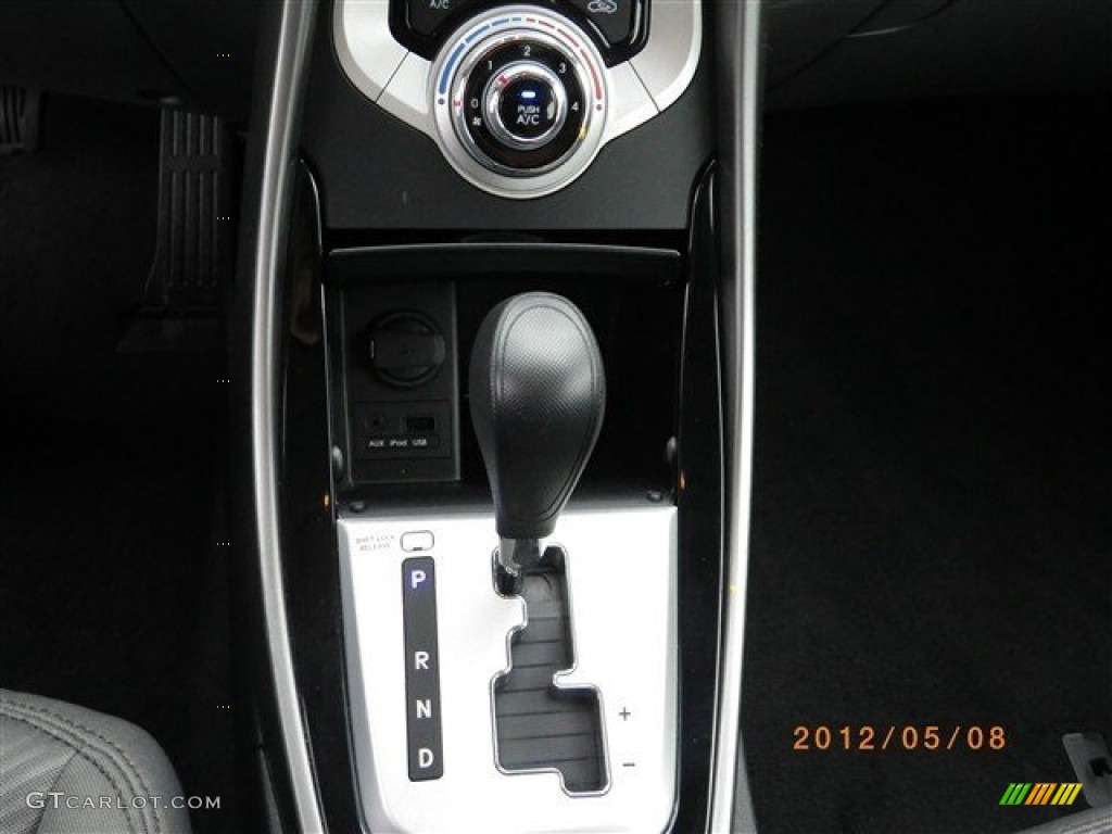 2012 Elantra GLS - Harbor Gray Metallic / Gray photo #19