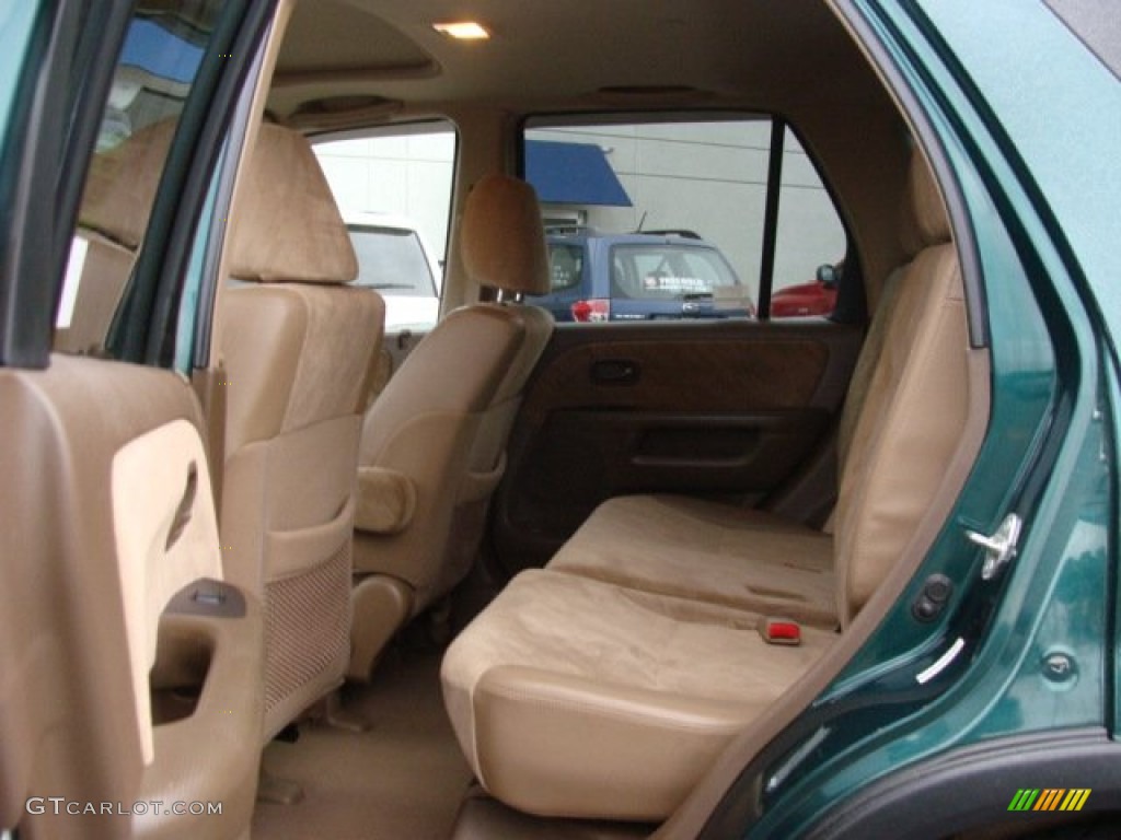 2003 CR-V EX 4WD - Clover Green Pearl / Saddle photo #7