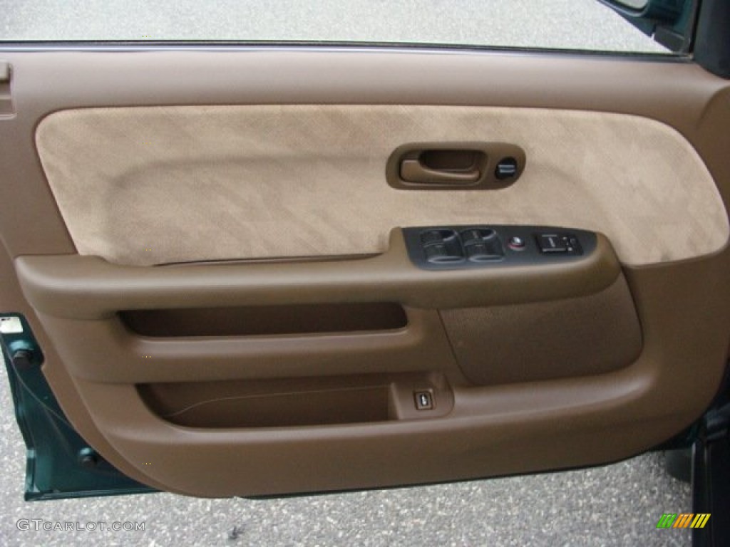 2003 CR-V EX 4WD - Clover Green Pearl / Saddle photo #8