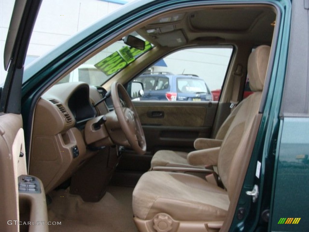 2003 CR-V EX 4WD - Clover Green Pearl / Saddle photo #9