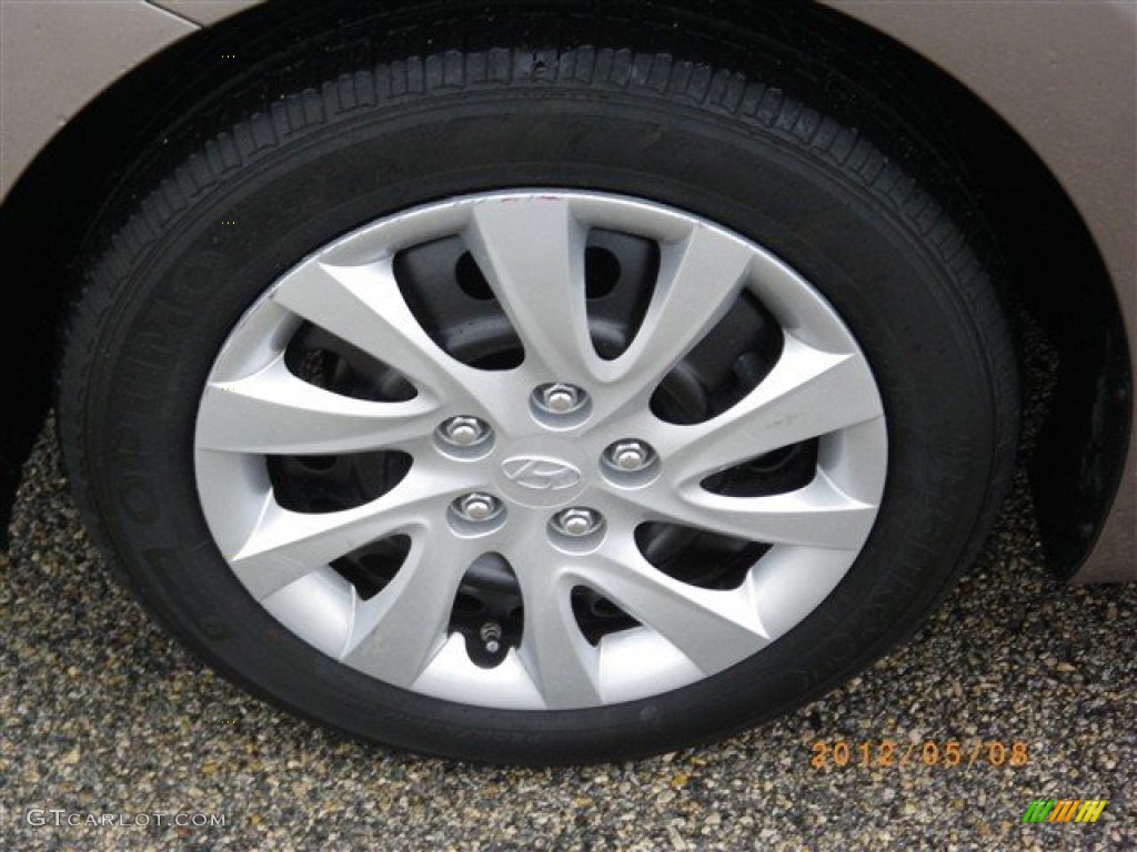 2012 Elantra GLS - Desert Bronze / Beige photo #11