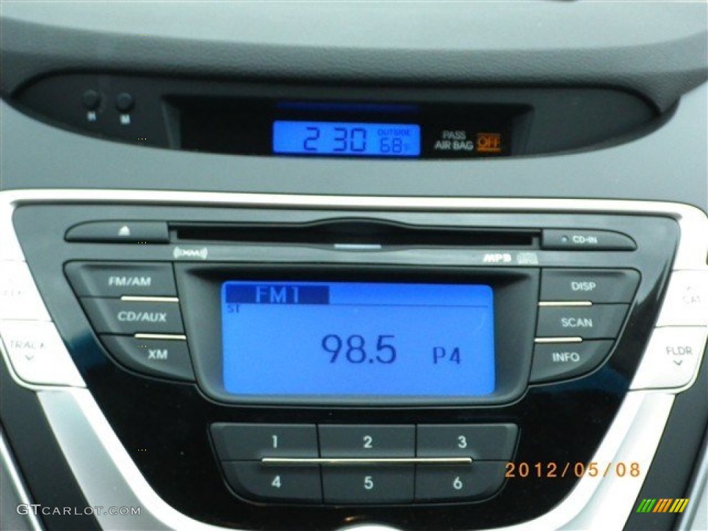 2012 Elantra GLS - Desert Bronze / Beige photo #15