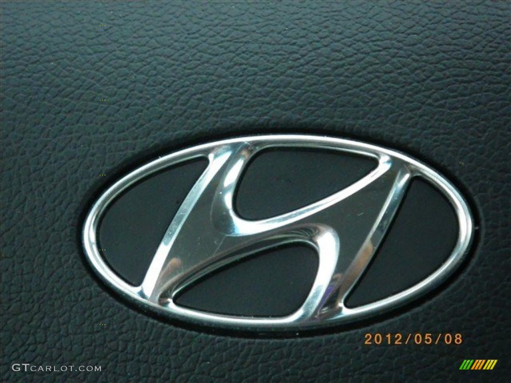 2012 Elantra GLS - Indigo Night Blue / Gray photo #22