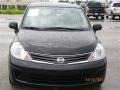 2011 Super Black Nissan Versa 1.8 S Sedan  photo #1