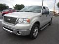 2006 Silver Metallic Ford F150 Lariat SuperCrew  photo #3