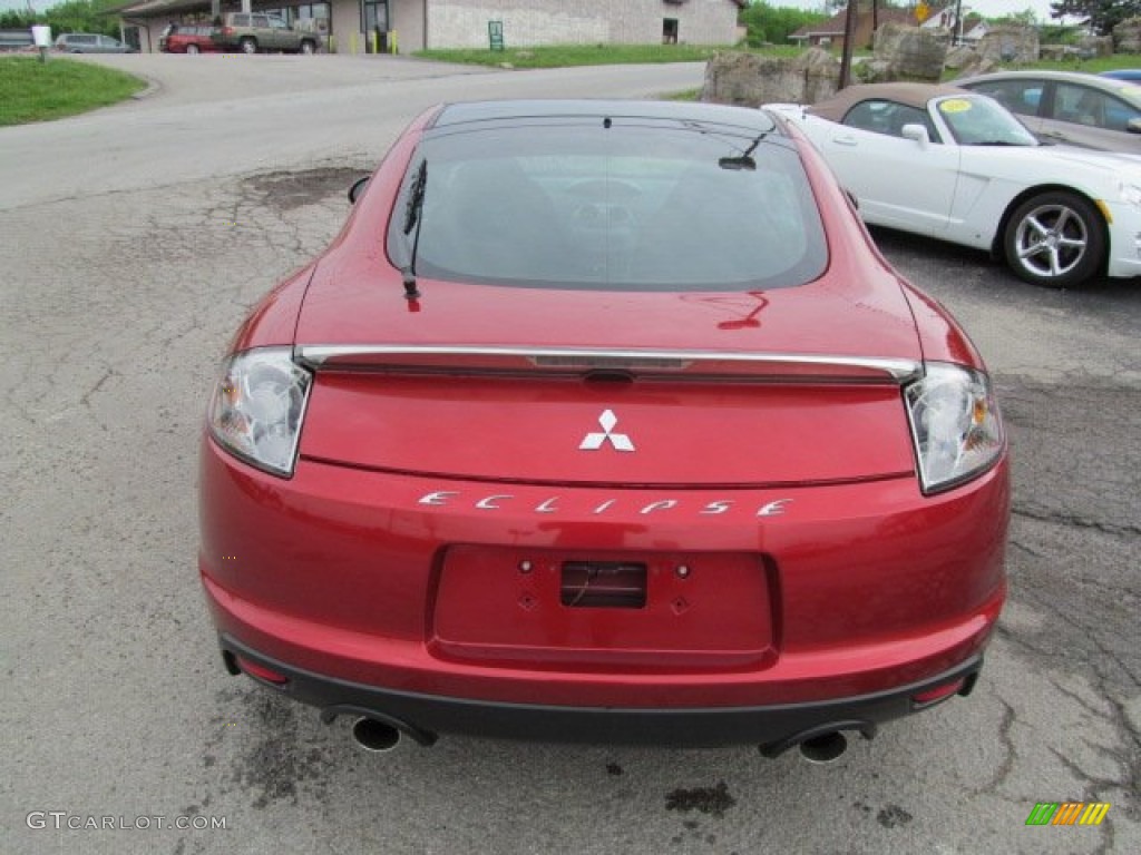 2012 Eclipse GS Sport Coupe - Rave Red / Dark Charcoal photo #6