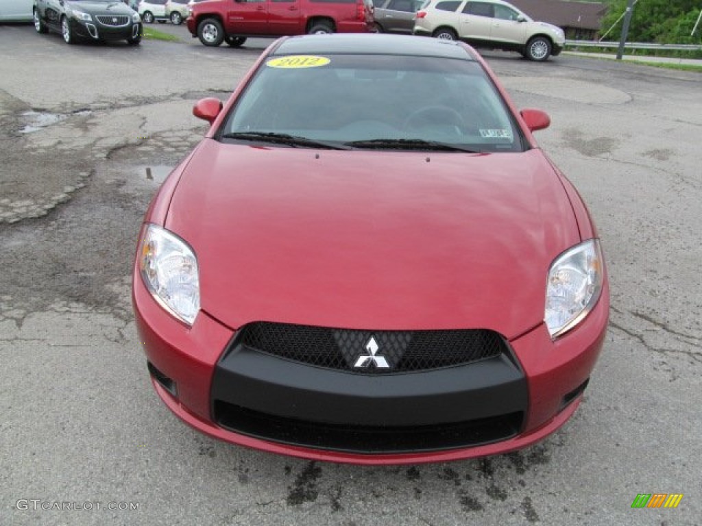 2012 Eclipse GS Sport Coupe - Rave Red / Dark Charcoal photo #10