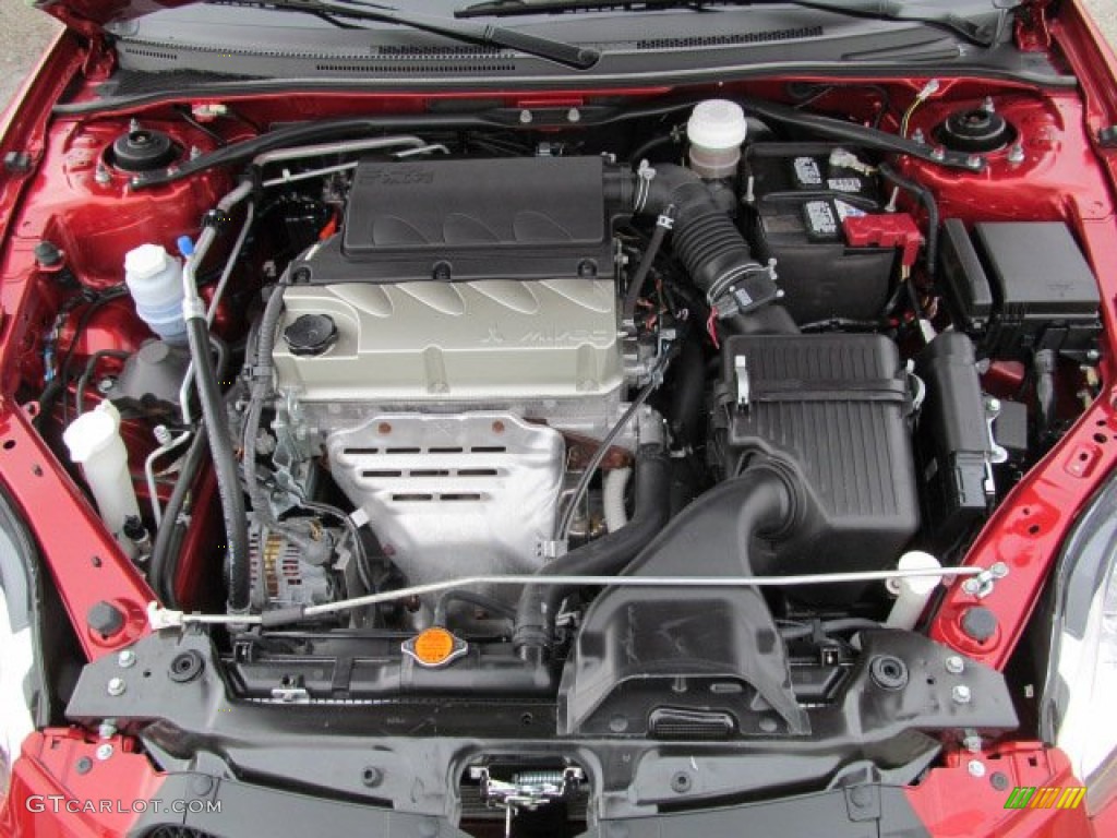 2012 Mitsubishi Eclipse GS Sport Coupe 2.4 Liter SOHC 16-Valve MIVEC 4 Cylinder Engine Photo #64947625