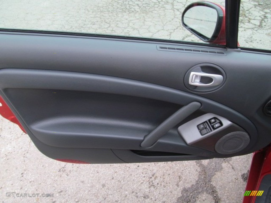 2012 Mitsubishi Eclipse GS Sport Coupe Dark Charcoal Door Panel Photo #64947634
