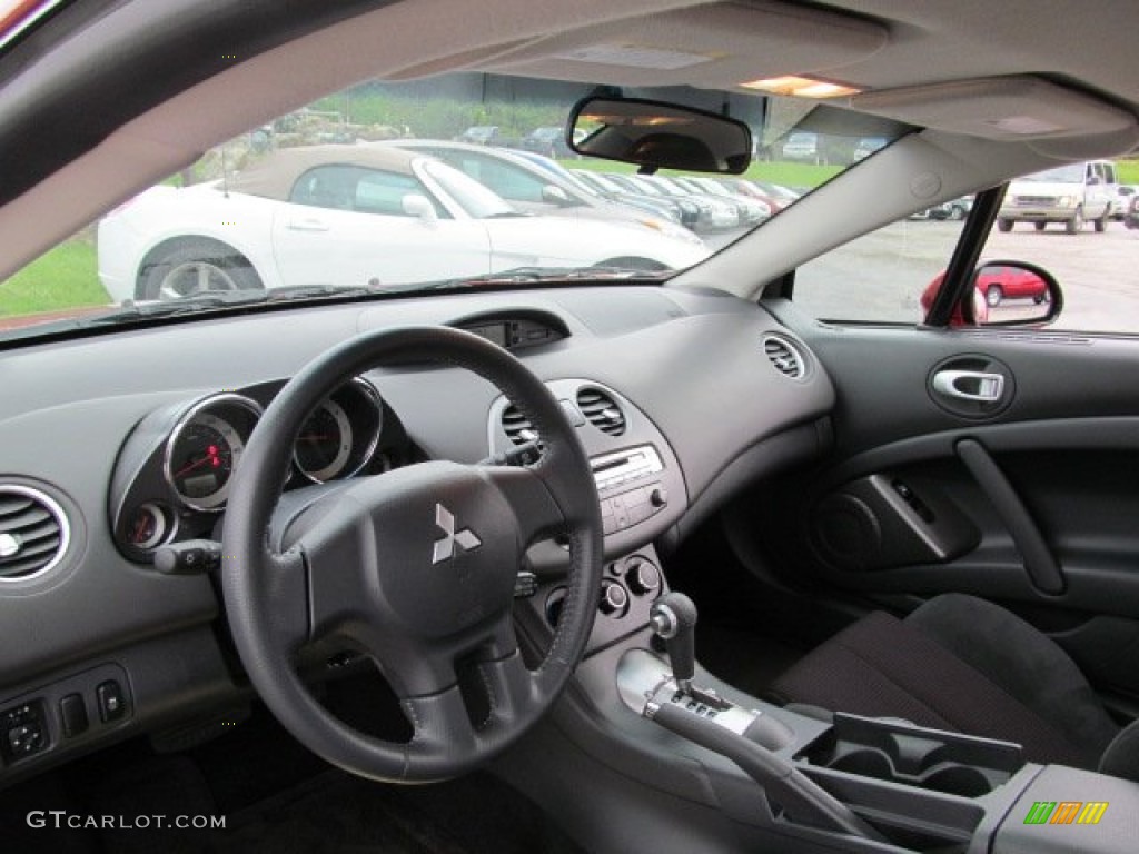 2012 Eclipse GS Sport Coupe - Rave Red / Dark Charcoal photo #13