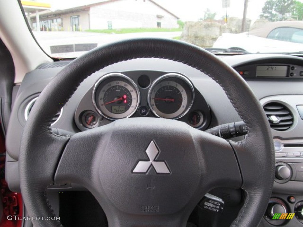 2012 Eclipse GS Sport Coupe - Rave Red / Dark Charcoal photo #18