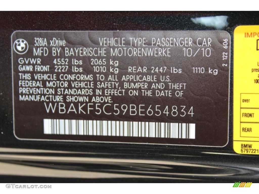 2011 3 Series 328i xDrive Coupe - Jet Black / Coral Red/Black Dakota Leather photo #32