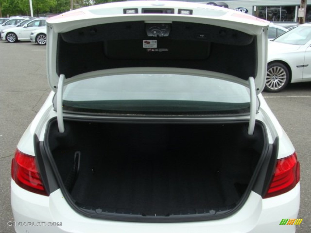 2012 5 Series 528i xDrive Sedan - Alpine White / Black photo #22