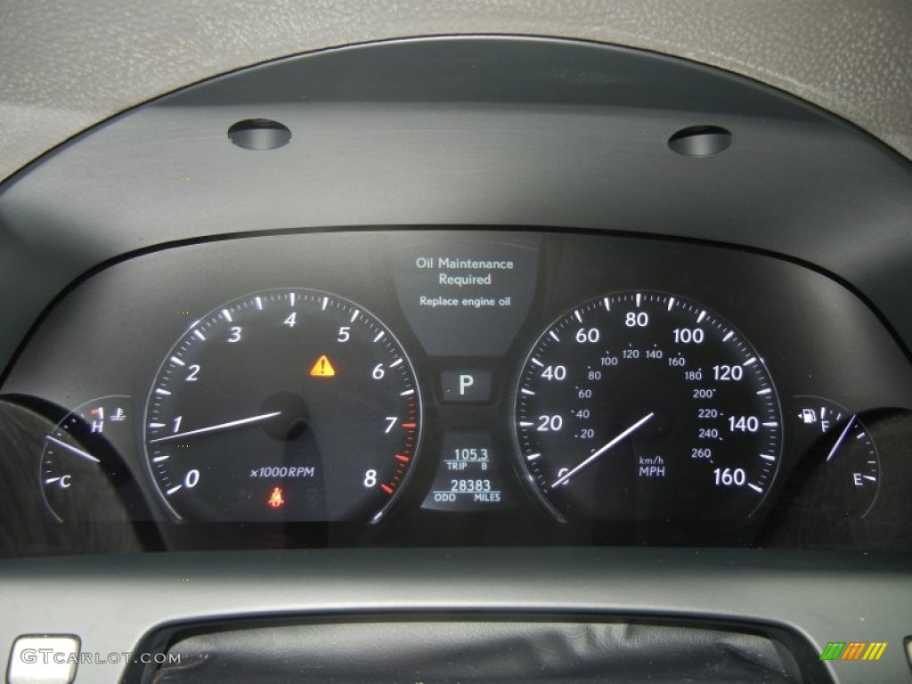 2008 LS 460 - Noble Spinel Red Mica / Cashmere photo #17