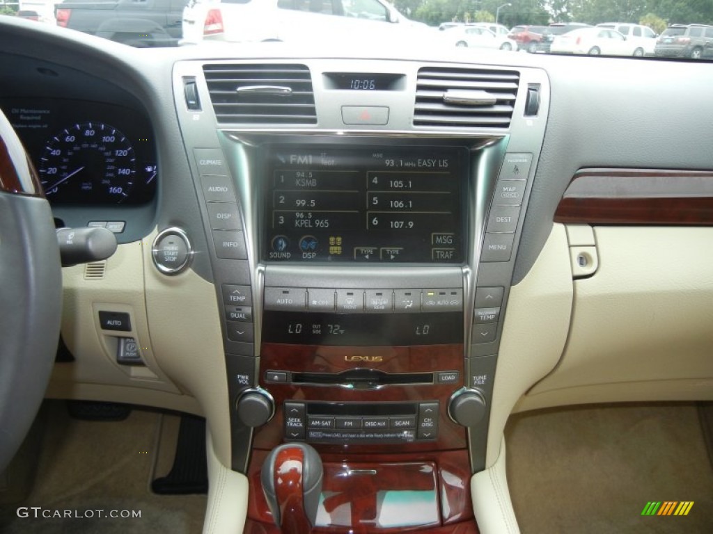 2008 LS 460 - Noble Spinel Red Mica / Cashmere photo #19