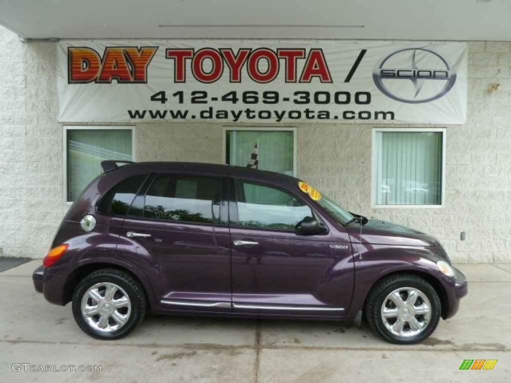 2004 PT Cruiser Limited - Dark Plum Pearlcoat / Dark Slate Gray photo #1