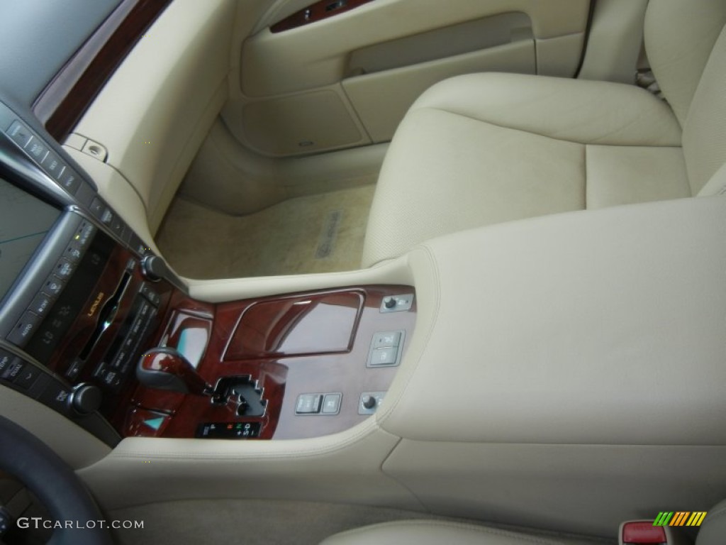 2008 LS 460 - Noble Spinel Red Mica / Cashmere photo #24