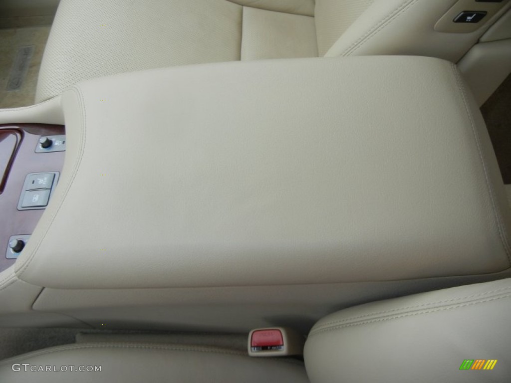 2008 LS 460 - Noble Spinel Red Mica / Cashmere photo #25