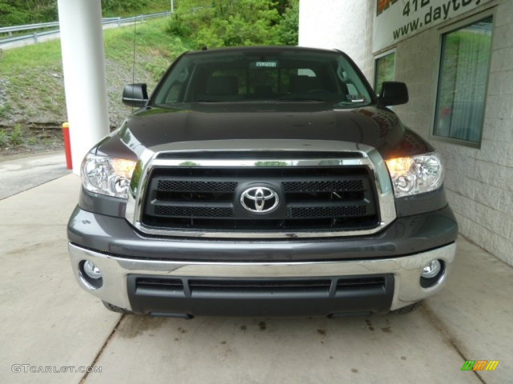 2012 Tundra Double Cab 4x4 - Magnetic Gray Metallic / Graphite photo #6