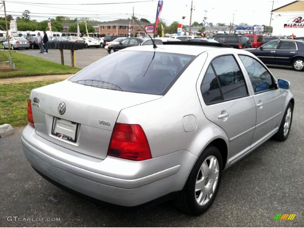 2000 Jetta GLX VR6 Sedan - Silver Arrow Metallic / Black photo #7