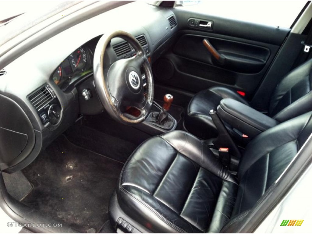 Black Interior 2000 Volkswagen Jetta GLX VR6 Sedan Photo #64953208