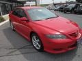 2005 Volcanic Red Mazda MAZDA6 i Sport Hatchback  photo #7