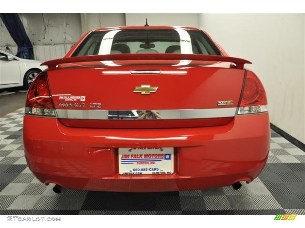 2009 Impala LTZ - Victory Red / Gray photo #5