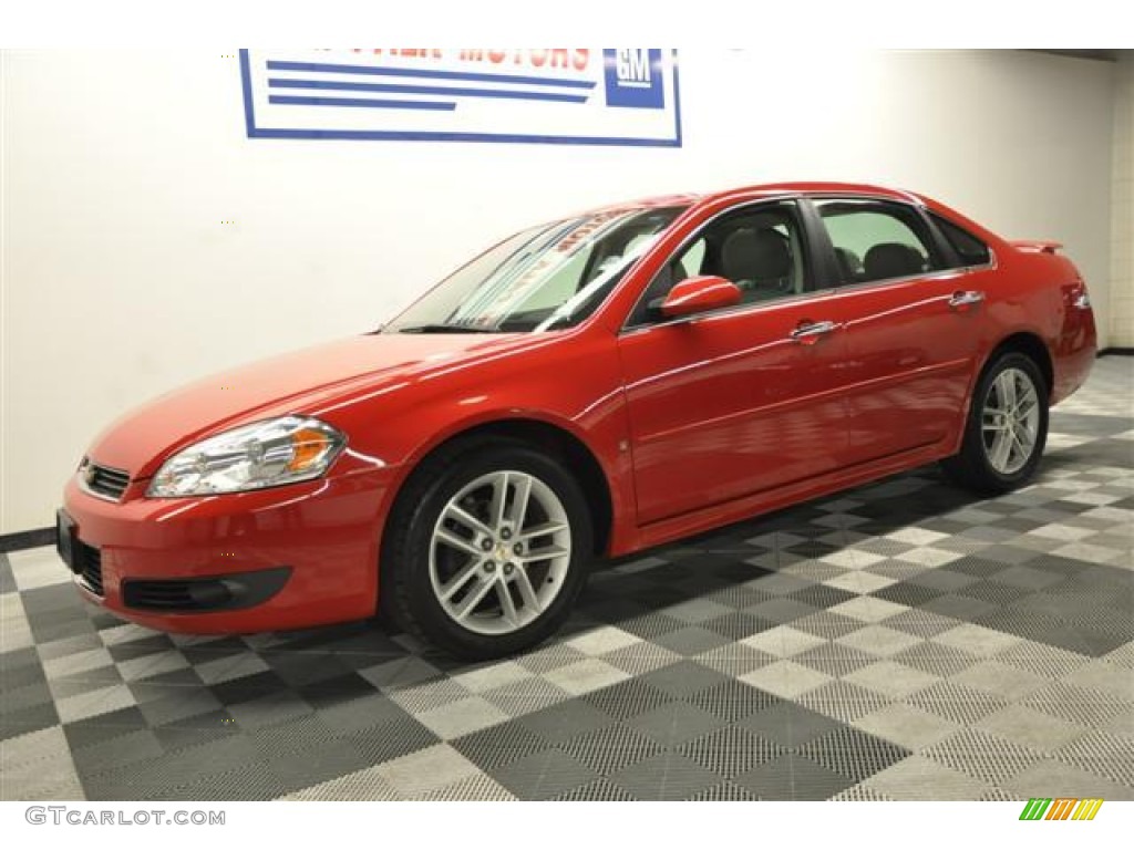 2009 Impala LTZ - Victory Red / Gray photo #26