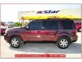 2010 Dark Cherry Pearl Honda Pilot Touring  photo #2