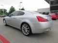 2008 Liquid Platinum Silver Infiniti G 37 Coupe  photo #3