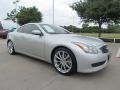 2008 Liquid Platinum Silver Infiniti G 37 Coupe  photo #7