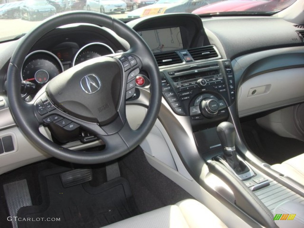 2012 Acura TL 3.5 Technology Taupe Dashboard Photo #64957762